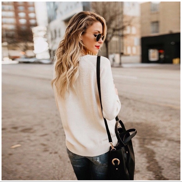 Black Heartthrob Sweater - Picture 2 of 3